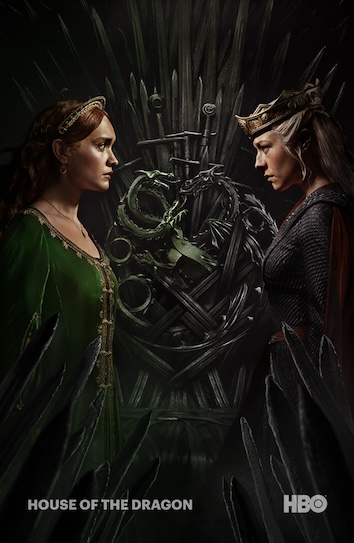 House of the Dragon Library Poster