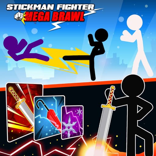 Stickman Fighter: Mega Brawl game
