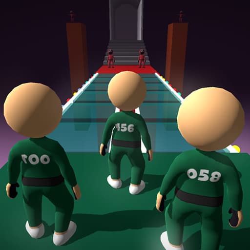 Squid Game Glass Bridge game