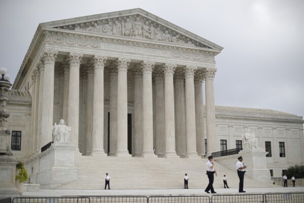 The Supreme Court in Washington, Oct. 9, 2018. (AP Photo/Pablo Martinez Monsivais)