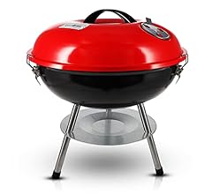 Gas One – 14-inch Portable Barbecue Grill with 3-Point Locking Lid for Heat Preservation – Dual Venting System – Small Char…
