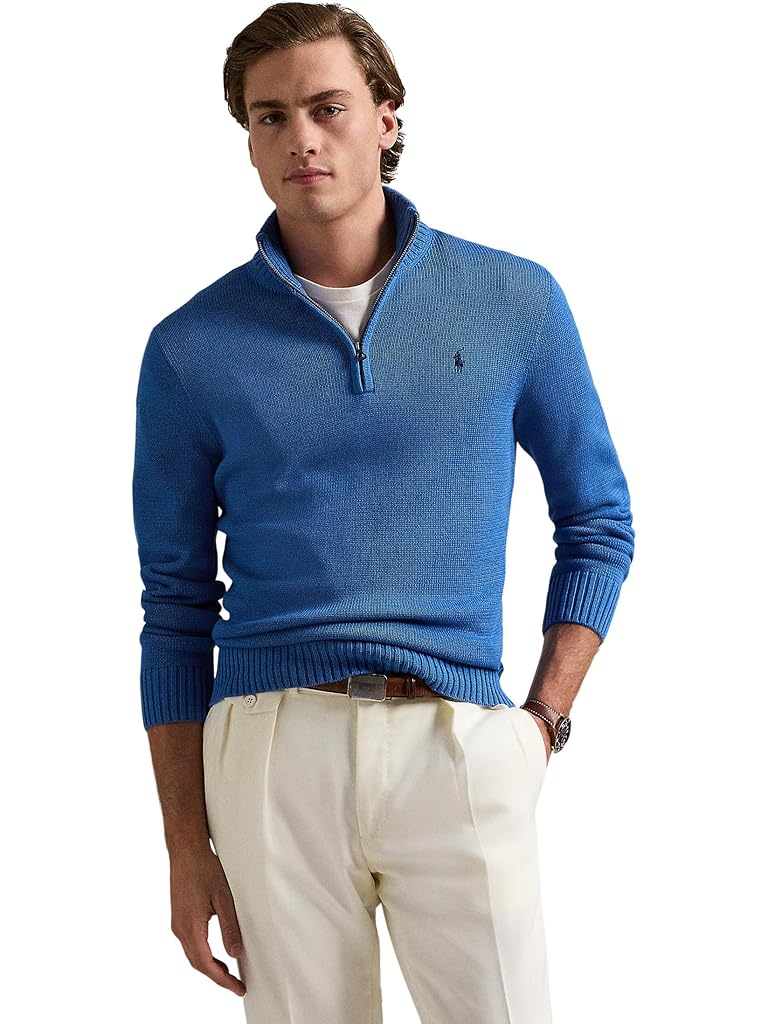 Polo Ralph Lauren Cotton 1/4 Zip Sweater