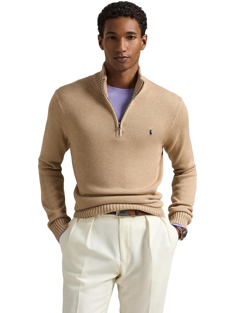 Polo Ralph Lauren Cotton 1/4 Zip Sweater