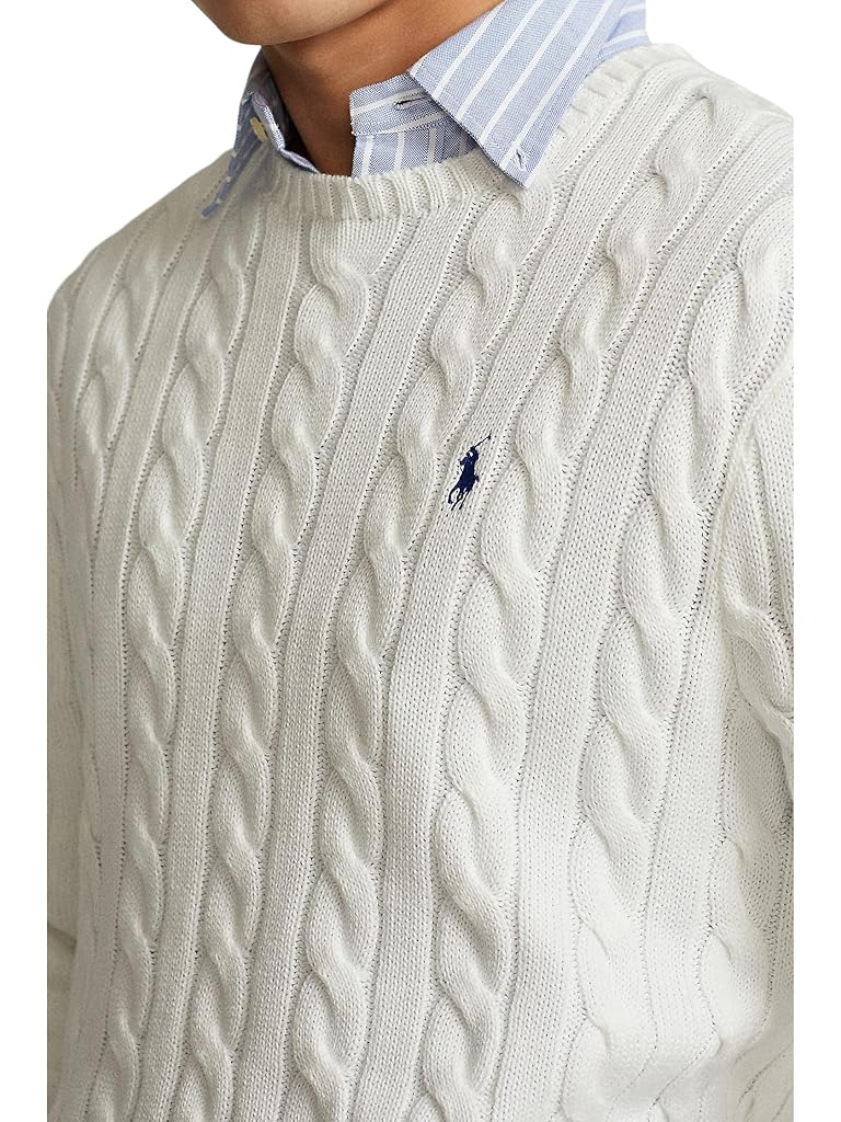 Polo Ralph Lauren Cable-Knit Cotton Sweater