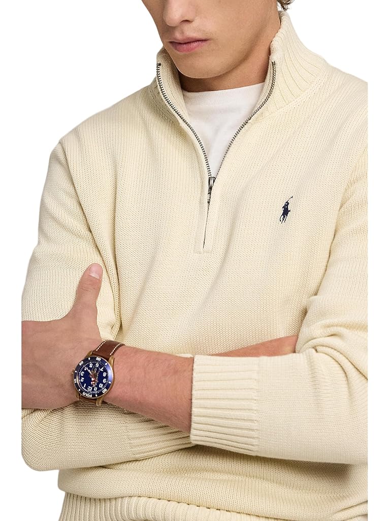 Polo Ralph Lauren Cotton 1/4 Zip Sweater